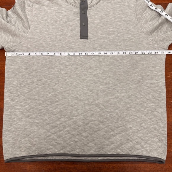 Holderness & Bourne Sullivan Pullover Heathered Gray Tailored Fit Sweater XL - Picture 8 of 14